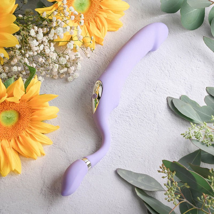 Gender X ORGASMIC ORCHID - Lilac 19 cm USB Rechargeable Strapless - Strap - On – Sex toys NZ by Naughtyhut. Discreet delivery nationwide.