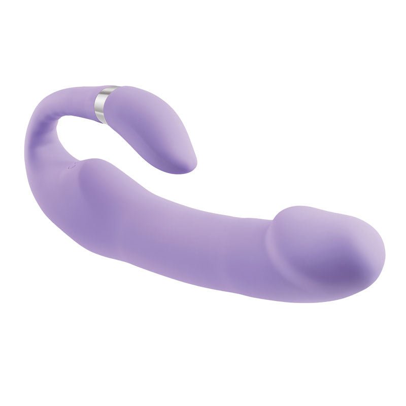 Gender X ORGASMIC ORCHID - Lilac 19 cm USB Rechargeable Strapless - Strap - On – Sex toys NZ by Naughtyhut. Discreet delivery nationwide.