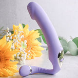 Buy Gender X ORGASMIC ORCHID - Lilac 19 cm USB Rechargeable Strapless - Strap - On – Naughtyhut NZ sex toys online. Discreet delivery & top brands.