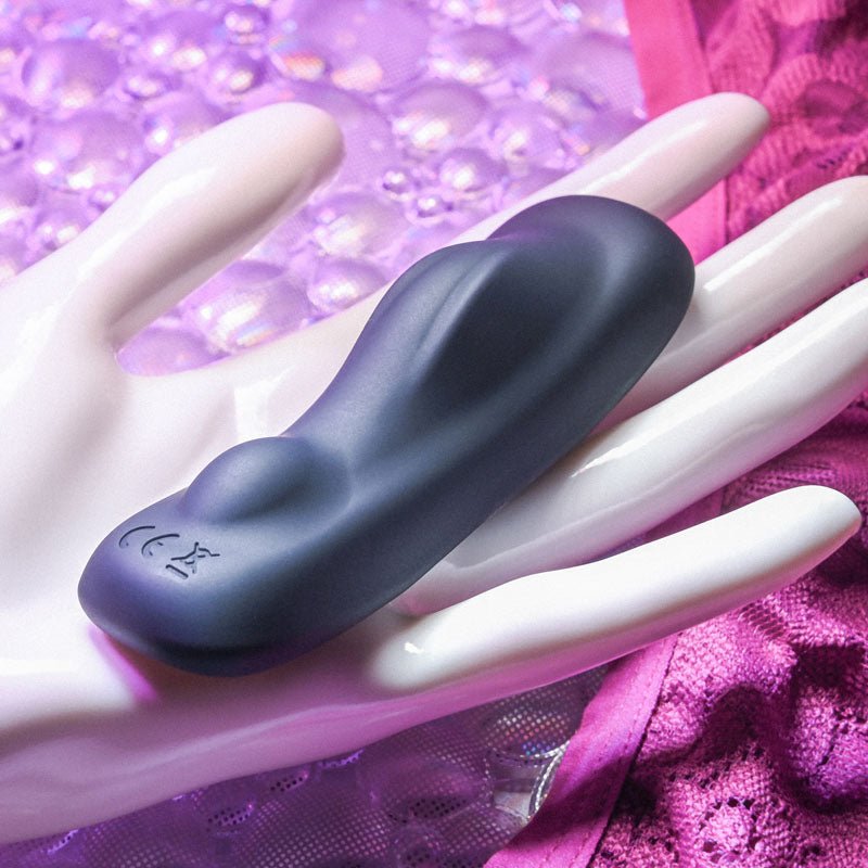 Buy Gender X OUR UNDIE VIBE - Black USB Rechargeable Panty Vibe – Naughtyhut NZ sex toys online. Discreet delivery & top brands.