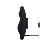 Buy Gender X OUR UNDIE VIBE - Black USB Rechargeable Panty Vibe – Naughtyhut NZ sex toys online. Discreet delivery & top brands.