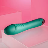Buy Gender X PIROUETTE - Green 20.6 cm USB Rechargeable Vibrator – Naughtyhut NZ sex toys online. Discreet delivery & top brands.