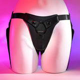 Buy Gender X PLEASURE HARNESS - Black Adjustable Harness (No Probe Included) – Naughtyhut NZ sex toys online. Discreet delivery & top brands.