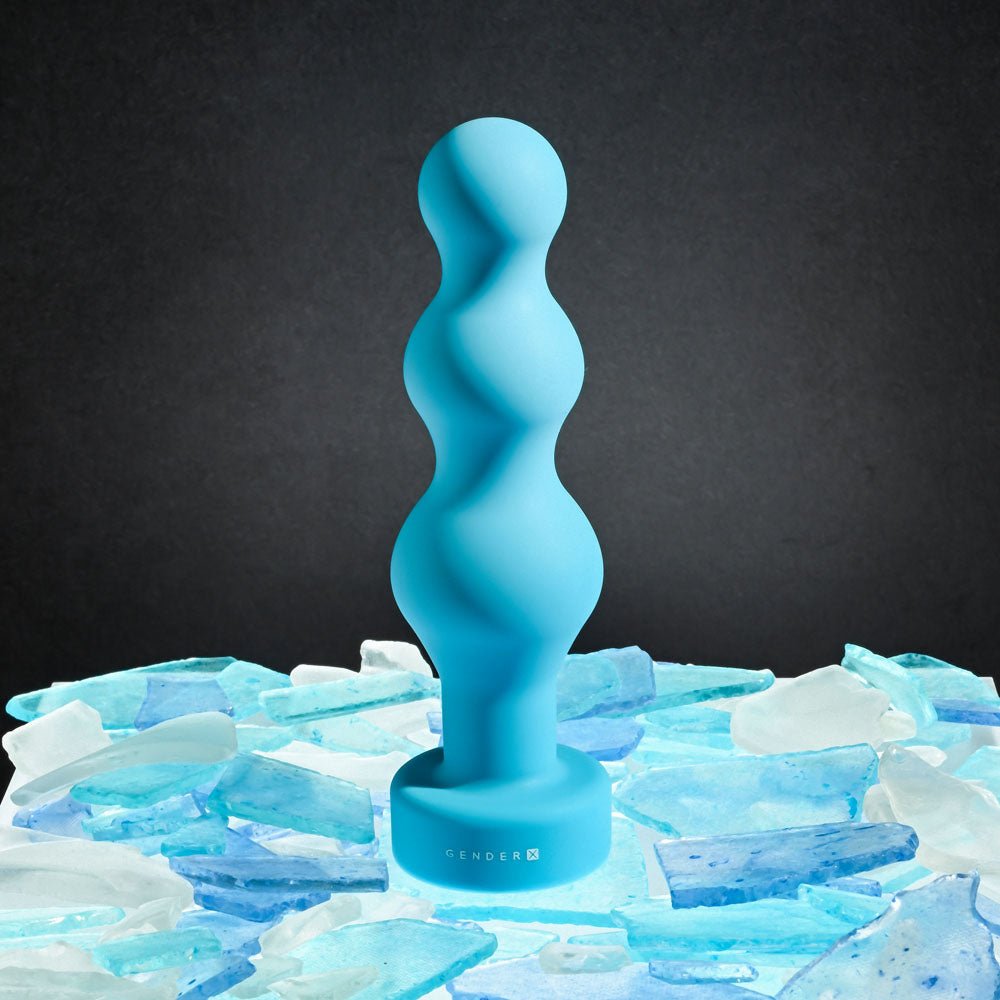 Buy Gender X PLUGGED UP - Blue 13.6 cm USB Rechargeable Butt Plug – Naughtyhut NZ sex toys online. Discreet delivery & top brands.