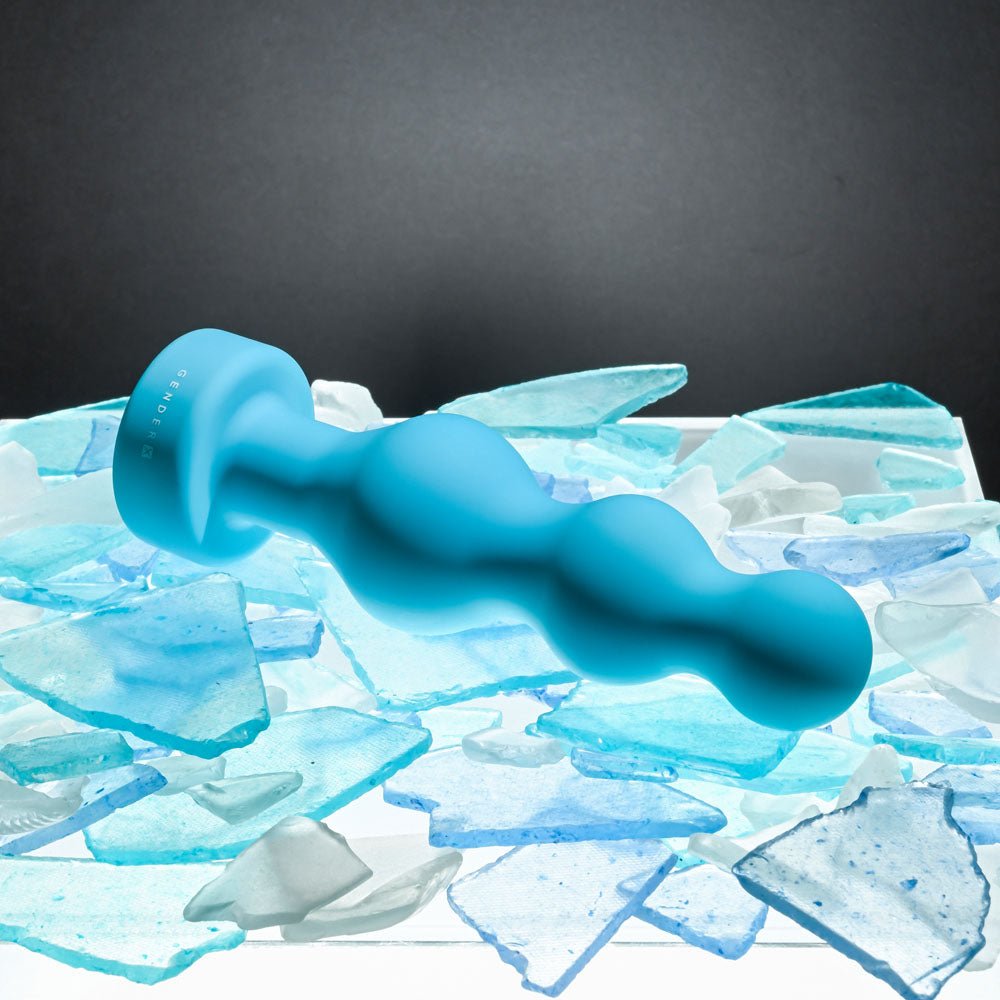 Buy Gender X PLUGGED UP - Blue 13.6 cm USB Rechargeable Butt Plug – Naughtyhut NZ sex toys online. Discreet delivery & top brands.