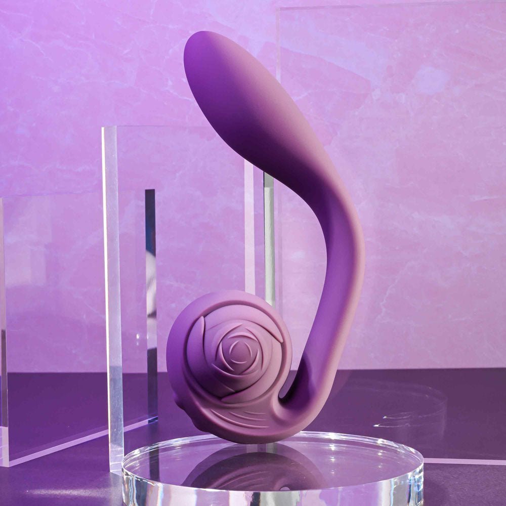 Buy Gender X POSEABLE YOU - Purple USB Rechargeable Poseable Vibrator – Naughtyhut NZ sex toys online. Discreet delivery & top brands.