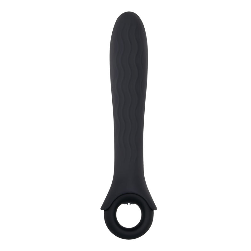 Buy Gender X POWERHOUSE - Black 21.6 cm USB Rechargeable Vibrator – Naughtyhut NZ sex toys online. Discreet delivery & top brands.