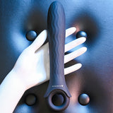 Buy Gender X POWERHOUSE - Black 21.6 cm USB Rechargeable Vibrator – Naughtyhut NZ sex toys online. Discreet delivery & top brands.