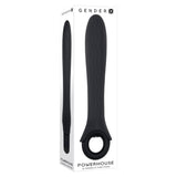 Buy Gender X POWERHOUSE - Black 21.6 cm USB Rechargeable Vibrator – Naughtyhut NZ sex toys online. Discreet delivery & top brands.
