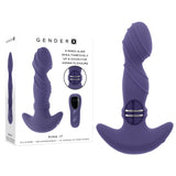 Buy Gender X RING IT - Purple 16.5 cm USB Rechargeable Vibrator with Wireless Remote – Naughtyhut NZ sex toys online. Discreet delivery & top brands.