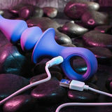 Buy Gender X RING POP - Dark Blue 15.2 cm USB Rechargeable Vibrating Anal Plug – Naughtyhut NZ sex toys online. Discreet delivery & top brands.