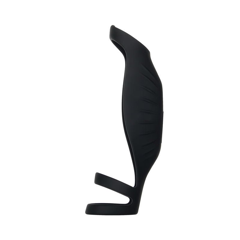 Buy Gender X ROCKETEER - Black USB Rechargeable Vibrating Penis Sleeve – Naughtyhut NZ sex toys online. Discreet delivery & top brands.