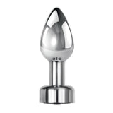 Buy Gender X ROCKIN' METAL PLUG - Metallic 9.3 cm USB Rechargeable Butt Plug – Naughtyhut NZ sex toys online. Discreet delivery & top brands.