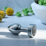 Buy Gender X ROCKIN METAL PLUG MINI - Chrome 7.8 cm USB Rechargeable Vibrating Mini Butt Plug – Naughtyhut NZ sex toys online. Discreet delivery & top brands.