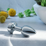 Buy Gender X ROCKIN METAL PLUG MINI - Chrome 7.8 cm USB Rechargeable Vibrating Mini Butt Plug – Naughtyhut NZ sex toys online. Discreet delivery & top brands.