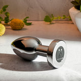 Buy Gender X ROCKIN METAL PLUG XL - Chrome 10.5 cm USB Rechargeable Vibrating XL Butt Plug – Naughtyhut NZ sex toys online. Discreet delivery & top brands.