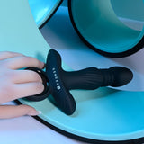 Buy Gender X SLAYER - Black 20 cm USB Rechargeable Thrusting Vibrating Butt Plug – Naughtyhut NZ sex toys online. Discreet delivery & top brands.