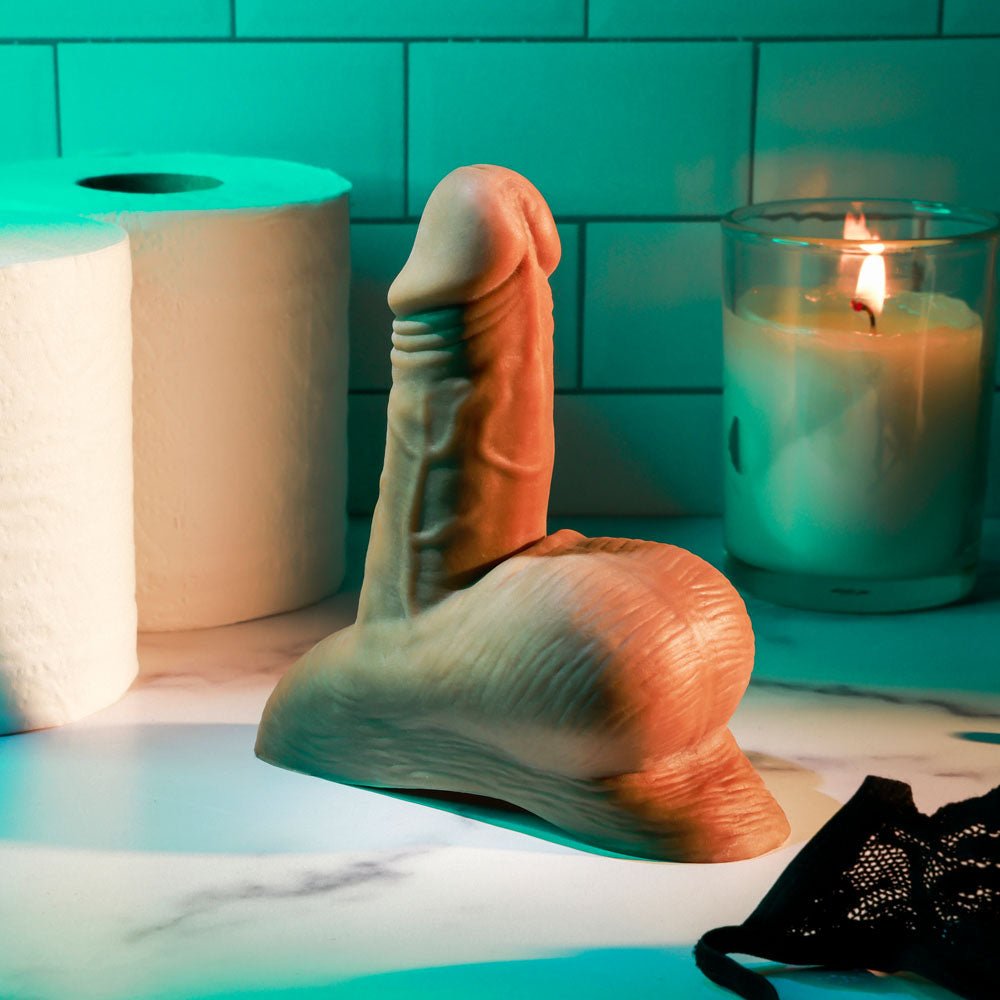 Buy Gender X STAND TO PEE - Dark - Brown Realistic Stand - To - Pee Funnel – Naughtyhut NZ sex toys online. Discreet delivery & top brands.