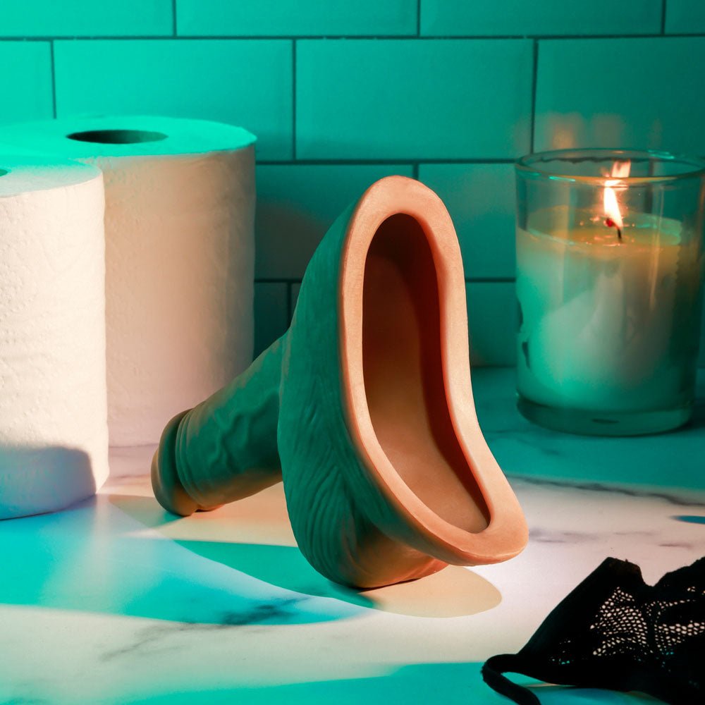 Buy Gender X STAND TO PEE - Dark - Brown Realistic Stand - To - Pee Funnel – Naughtyhut NZ sex toys online. Discreet delivery & top brands.