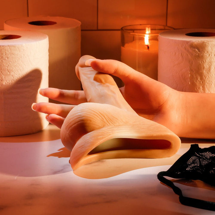 Gender X STAND TO PEE - Light - Flesh Realistic Stand - To - Pee Funnel – Sex toys NZ by Naughtyhut. Discreet delivery nationwide.