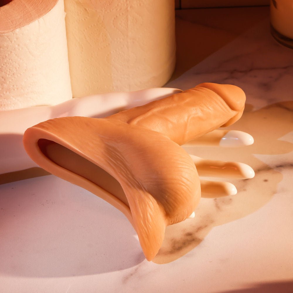 Gender X STAND TO PEE - Light - Flesh Realistic Stand - To - Pee Funnel – Sex toys NZ by Naughtyhut. Discreet delivery nationwide.