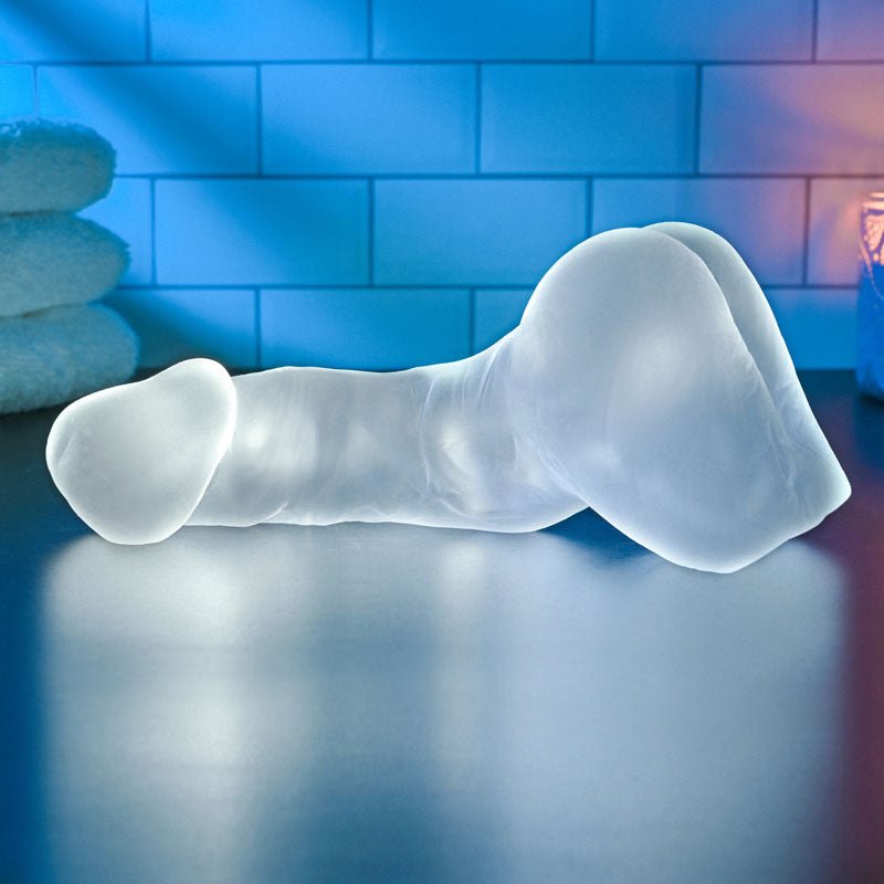 Buy Gender X STROKE & POKE - Clear 20 cm Stroker Dong – Naughtyhut NZ sex toys online. Discreet delivery & top brands.