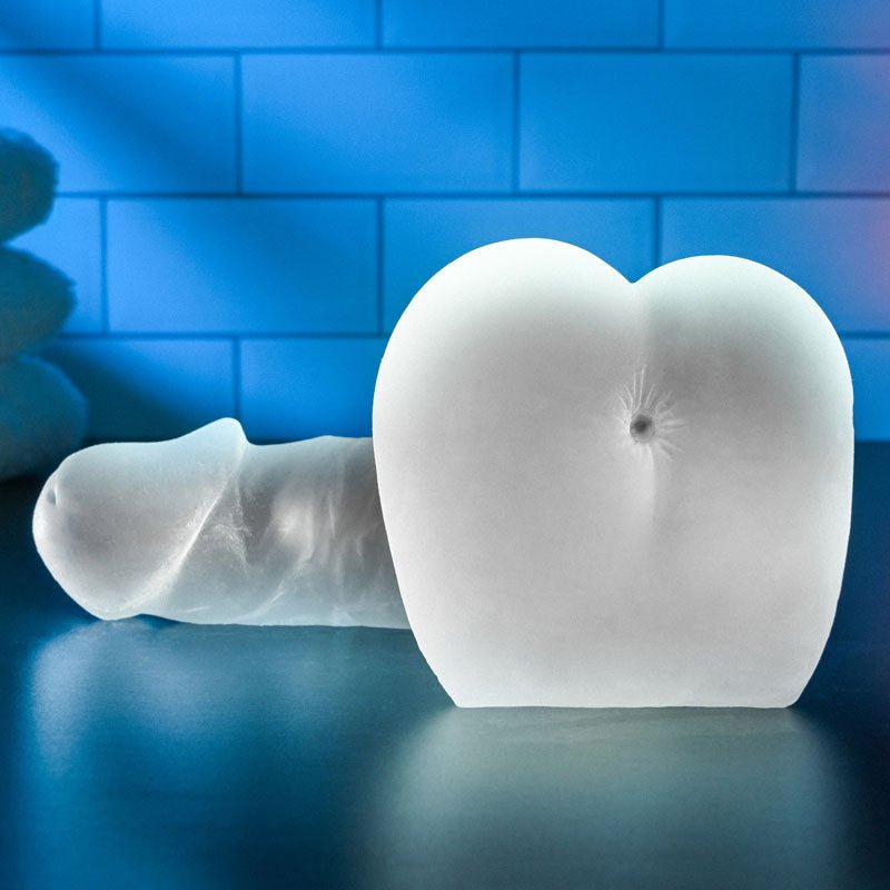 Buy Gender X STROKE & POKE - Clear 20 cm Stroker Dong – Naughtyhut NZ sex toys online. Discreet delivery & top brands.