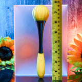 Buy Gender X SUNFLOWER - Yellow 20 cm USB Rechargeable Massage Wand – Naughtyhut NZ sex toys online. Discreet delivery & top brands.