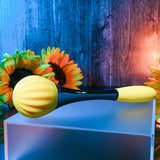 Buy Gender X SUNFLOWER - Yellow 20 cm USB Rechargeable Massage Wand – Naughtyhut NZ sex toys online. Discreet delivery & top brands.
