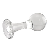 Buy Gender X THE BALLER - Clear Glass 11 cm Anal Plug – Naughtyhut NZ sex toys online. Discreet delivery & top brands.