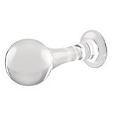 Buy Gender X THE BALLER - Clear Glass 11 cm Anal Plug – Naughtyhut NZ sex toys online. Discreet delivery & top brands.