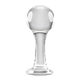 Buy Gender X THE BALLER - Clear Glass 11 cm Anal Plug – Naughtyhut NZ sex toys online. Discreet delivery & top brands.
