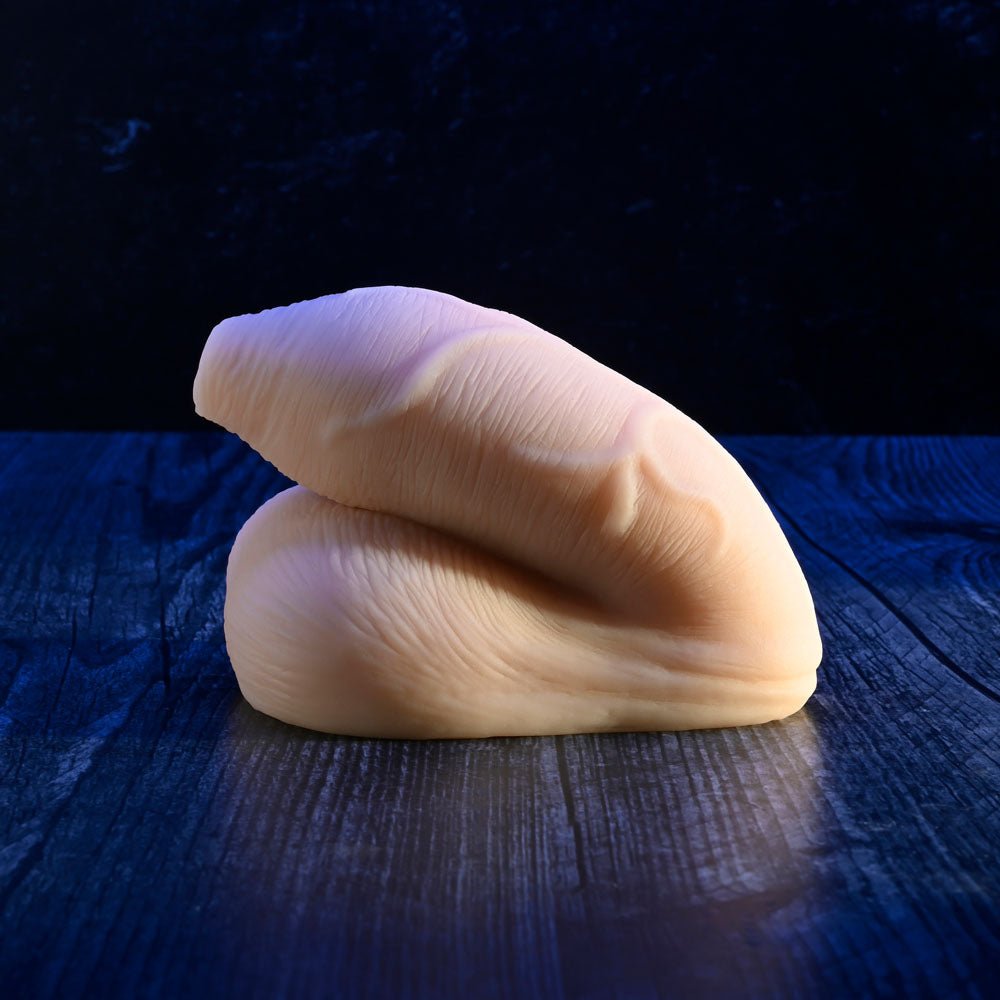 Buy Gender X THE UNCIRCUMCISED PACKER - Light - Flesh 11.5 cm Packer – Naughtyhut NZ sex toys online. Discreet delivery & top brands.