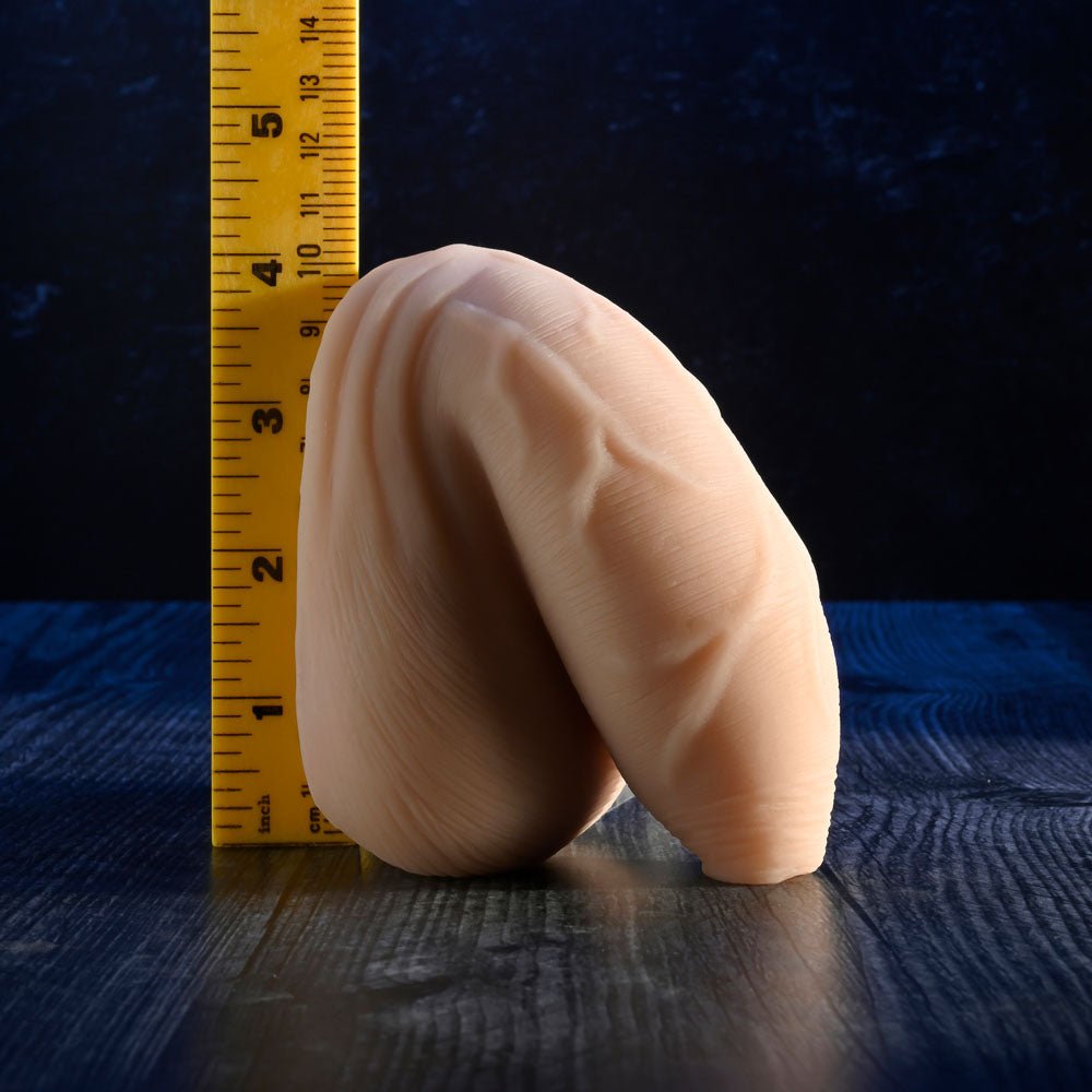 Buy Gender X THE UNCIRCUMCISED PACKER - Light - Flesh 11.5 cm Packer – Naughtyhut NZ sex toys online. Discreet delivery & top brands.