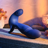 Buy Gender X TRUE BLUE - Blue 13.5 cm USB Rechargeable Thrusting Prostate Massager – Naughtyhut NZ sex toys online. Discreet delivery & top brands.