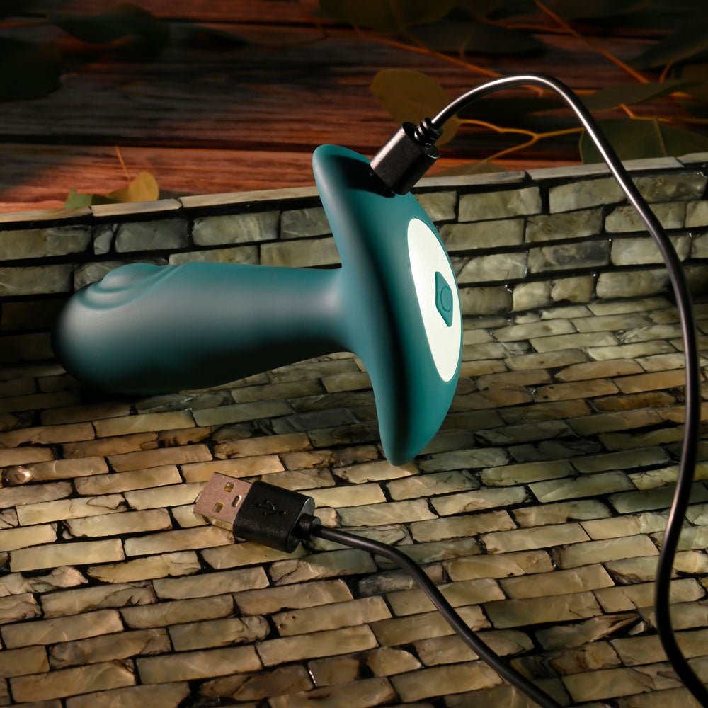 Gender X TUNNEL TAPPER - Grey 12.1 cm USB Rechargeable Tapping Anal Plug with Wireless Remote – Sex toys NZ by Naughtyhut. Discreet delivery nationwide.