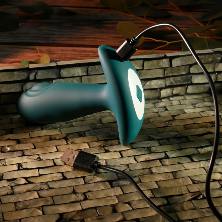 Gender X TUNNEL TAPPER - Grey 12.1 cm USB Rechargeable Tapping Anal Plug with Wireless Remote – Sex toys NZ by Naughtyhut. Discreet delivery nationwide.