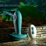Buy Gender X TUNNEL TAPPER - Grey 12.1 cm USB Rechargeable Tapping Anal Plug with Wireless Remote – Naughtyhut NZ sex toys online. Discreet delivery & top brands.