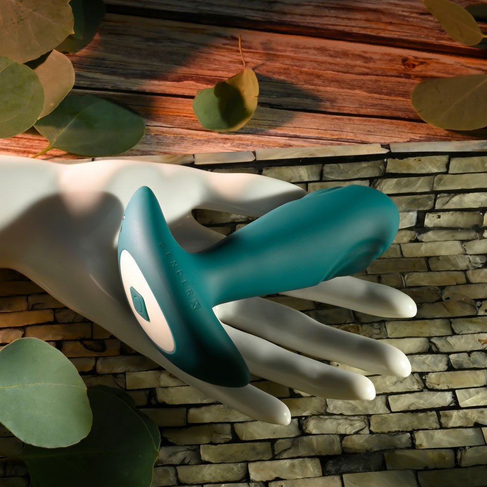 Gender X TUNNEL TAPPER - Grey 12.1 cm USB Rechargeable Tapping Anal Plug with Wireless Remote – Sex toys NZ by Naughtyhut. Discreet delivery nationwide.