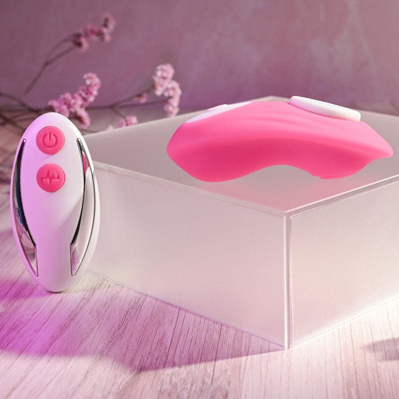 Gender X UNDER THE RADAR - Pink USB Rechargeable Panty Vibe – Sex toys NZ by Naughtyhut. Discreet delivery nationwide.