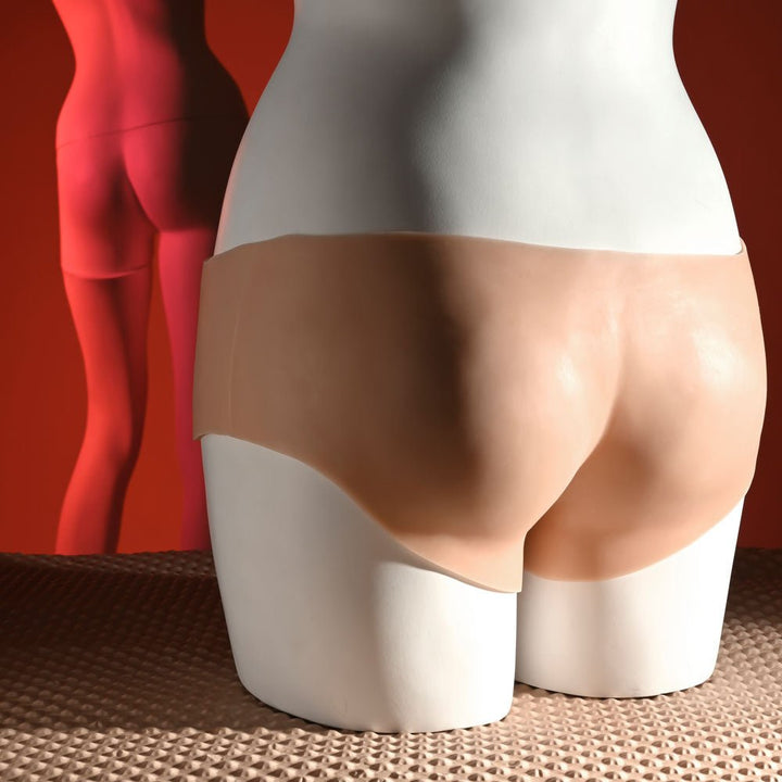 Gender X UNDERGARMENTS - BRIEFS - Light - Flesh Wearable Vagina Briefs – Sex toys NZ by Naughtyhut. Discreet delivery nationwide.