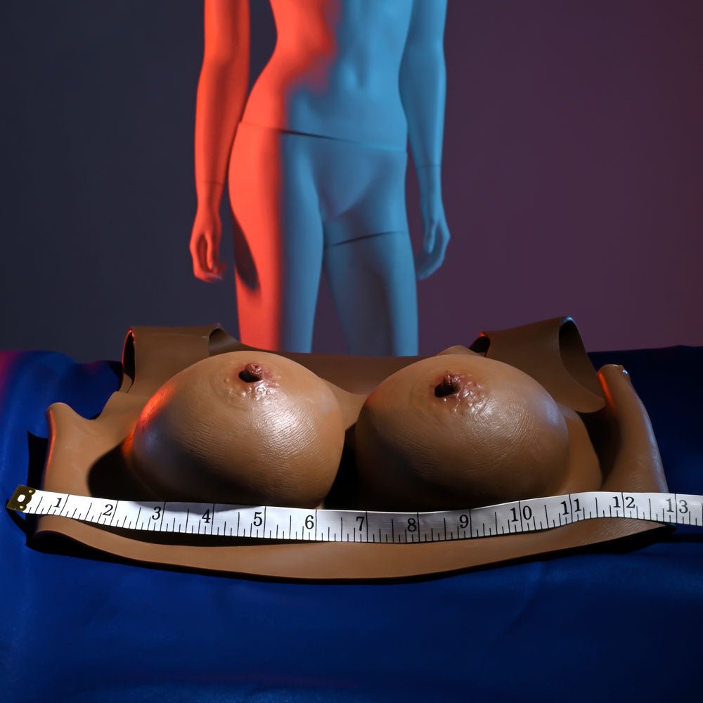 Buy Gender X UNDERGARMENTS - PLATE C - CUP - Dark - Brown Wearable Breasts - C - Cup Size – Naughtyhut NZ sex toys online. Discreet delivery & top brands.