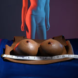 Buy Gender X UNDERGARMENTS - PLATE C - CUP - Dark - Brown Wearable Breasts - C - Cup Size – Naughtyhut NZ sex toys online. Discreet delivery & top brands.