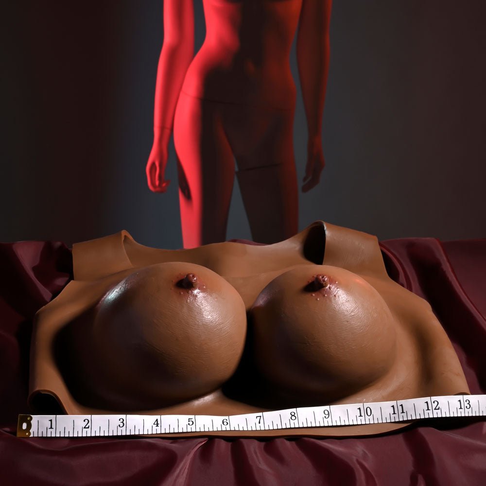 Buy Gender X UNDERGARMENTS - PLATE D - CUP - Dark - Brown Wearable Breasts - D - Cup Size – Naughtyhut NZ sex toys online. Discreet delivery & top brands.