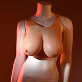 Buy Gender X UNDERGARMENTS - PLATE E - CUP - Light - Flesh Wearable Breasts - E - Cup Size – Naughtyhut NZ sex toys online. Discreet delivery & top brands.