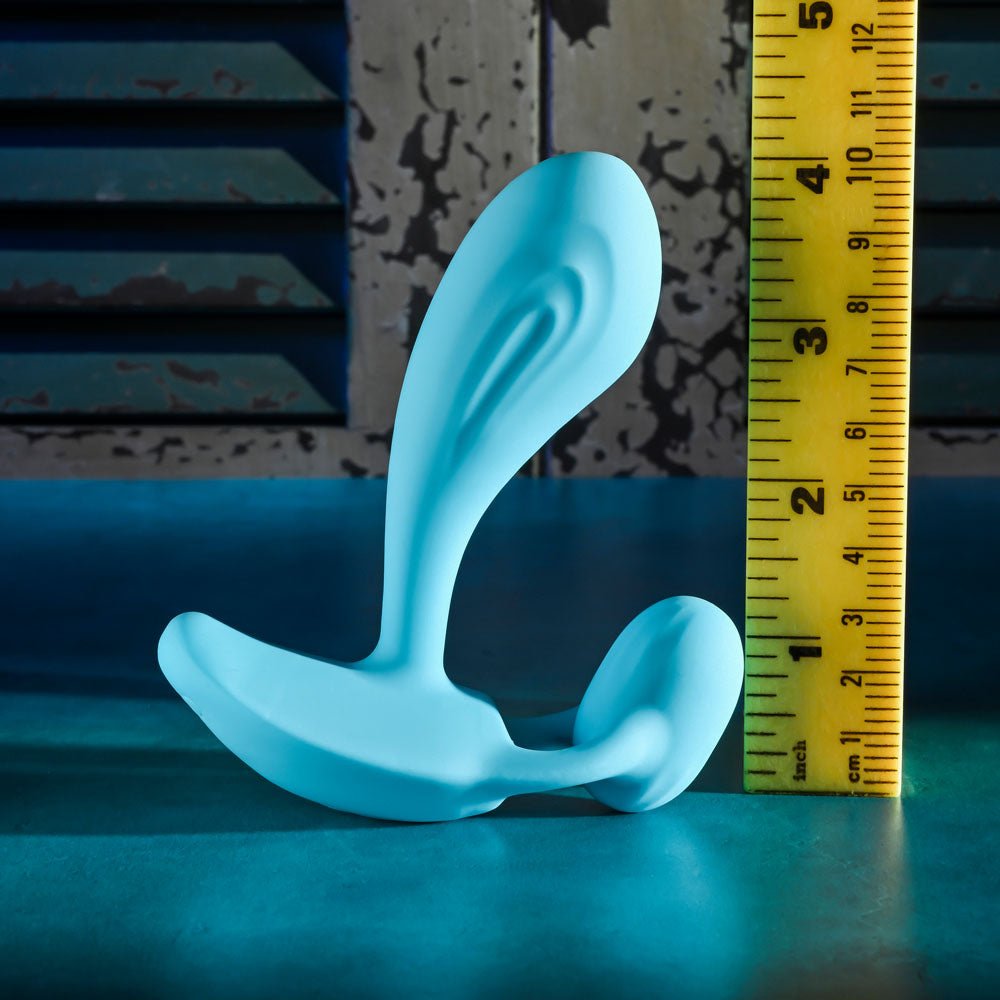 Buy Gender X WEAR ME OUT - Blue 11.1 cm USB Rechargeable Wearable Vibrator with Wireless Remote – Naughtyhut NZ sex toys online. Discreet delivery & top brands.