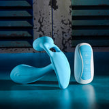 Buy Gender X WEAR ME OUT - Blue 11.1 cm USB Rechargeable Wearable Vibrator with Wireless Remote – Naughtyhut NZ sex toys online. Discreet delivery & top brands.