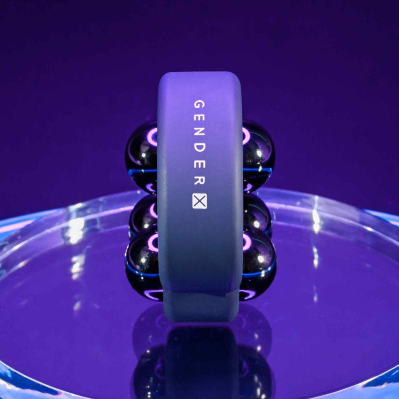 Buy Gender X WORKOUT RING - Black Weighted Cock Ring – Naughtyhut NZ sex toys online. Discreet delivery & top brands.