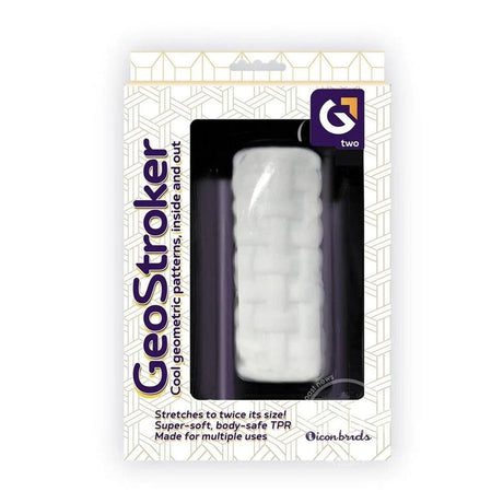 Buy GeoStroker 2 - White 12.7 cm Stroker – Naughtyhut NZ sex toys online. Discreet delivery & top brands.