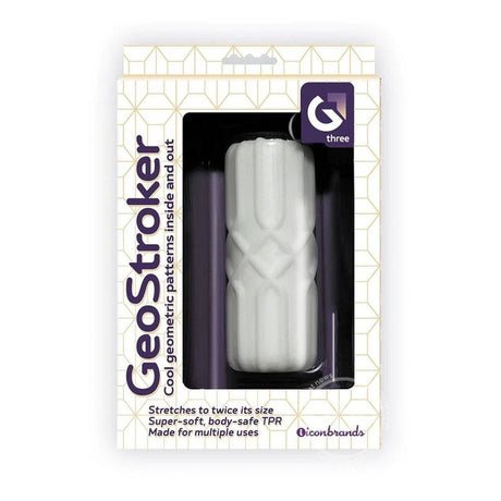 Buy GeoStroker 3 - White 12.7 cm Stroker – Naughtyhut NZ sex toys online. Discreet delivery & top brands.